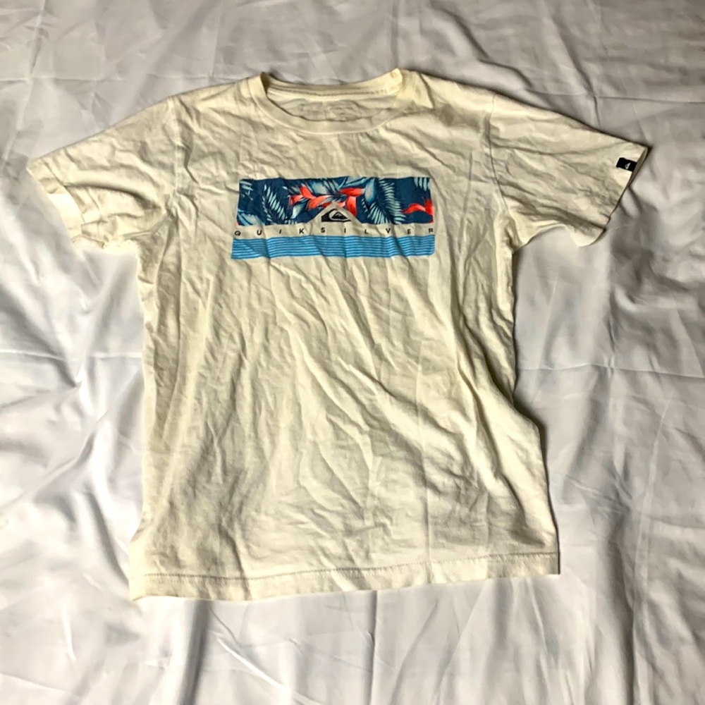 Boys White T-shirt | Quicksilver